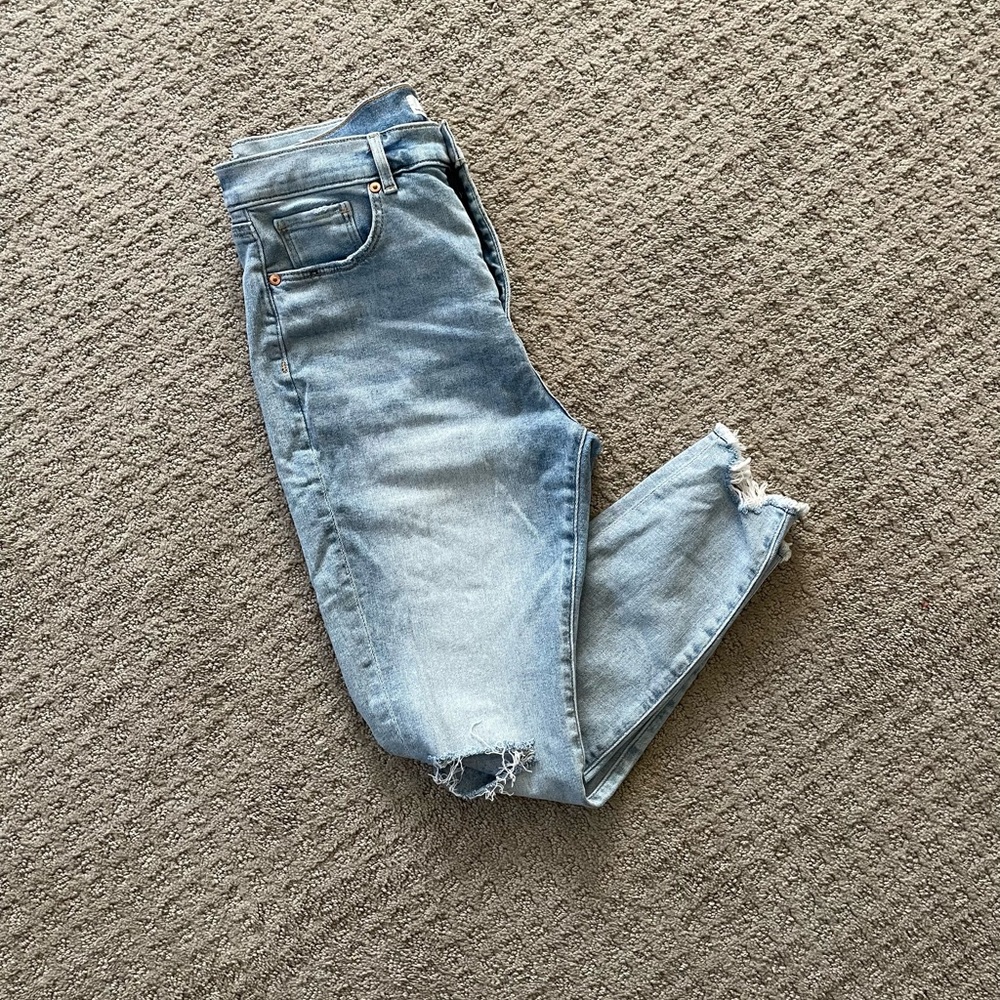 Loft High Waisted Skinny Jeans